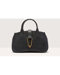 Coccinelle - Grained Leather Handbag Himma Medium - Lyst