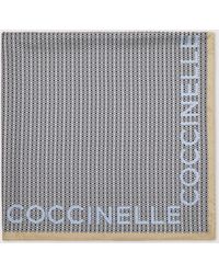 Coccinelle - Silk Foulard Monogram Logo - Lyst