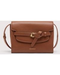 Coccinelle - Smooth Leather Crossbody Bag Sabine Small - Lyst