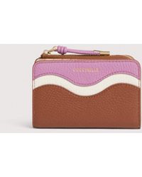 Coccinelle - Grained Leather Wallet Nami Small - Lyst