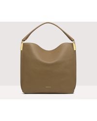 Coccinelle - Grained Leather Hobo Bag Estelle - Lyst