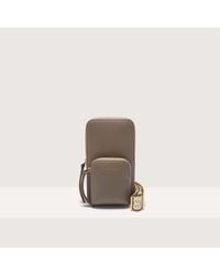 Coccinelle - Handytasche Aus Genarbtem Leder Pixie - Lyst