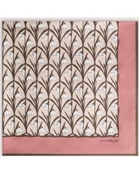 Coccinelle - Silk Foulard Snowdrop Wallpaper - Lyst