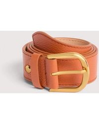 Coccinelle - Grained Leather Belt Erika - Lyst