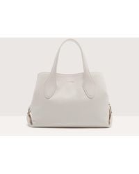 Coccinelle - Grained Leather Handbag Almada Small - Lyst