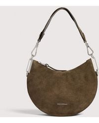 Coccinelle - Suede Shoulder Bag Sunup Small - Lyst
