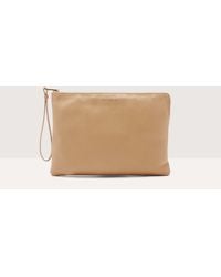 Coccinelle - Grained Leather Pouch Alias Large - Lyst