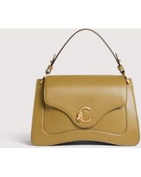 Coccinelle - Smooth Calf Leather Handbag C-Me Medium - Lyst