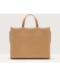 Coccinelle - Grained Leather Handbag Boheme Large - Lyst