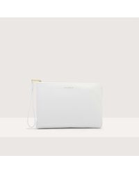 Coccinelle - Grained Leather Pouch Alias Medium - Lyst
