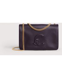 Coccinelle - Smooth Leather Minibag Dulse - Lyst