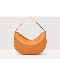 Coccinelle - Grained Leather Shoulder Bag Priscilla Small - Lyst