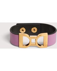 Coccinelle - Armband Aus Genarbtem Leder Arlettis Ribbon - Lyst