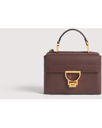 Coccinelle - Grained Leather Handbag Arlettis Small - Lyst