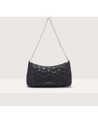 Coccinelle - Smooth Quilted Leather Minibag Aura Matelassè - Lyst