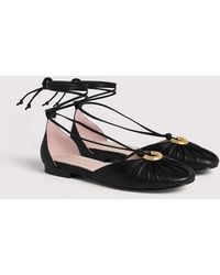 Coccinelle - Smooth Leather Sandals Finn - Lyst
