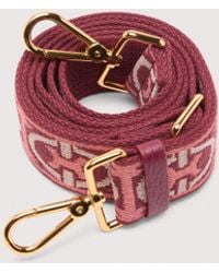 Coccinelle - Jacquard Fabric Shoulder Strap Monogram Tricolor - Lyst