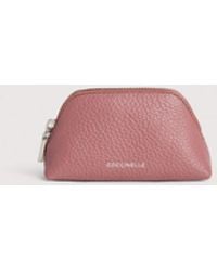 Coccinelle - Grained Leather Make-Up Bag Helga Mini - Lyst
