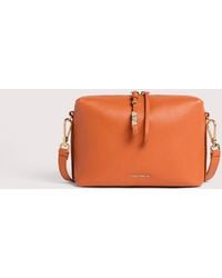Coccinelle - Grained Leather Crossbody Bag Nory Small - Lyst