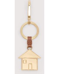 Coccinelle - Schlüsselanhänger Aus Leder Und Metall Basic Metal Light - Lyst