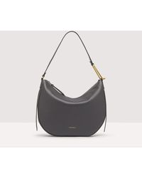 Coccinelle - Grained Leather Shoulder Bag Priscilla Medium - Lyst