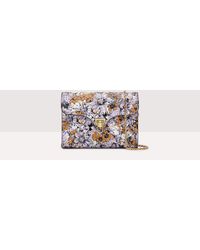 Coccinelle - Floral Print Leather Minibag Beat Flower Print - Lyst