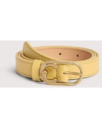 Coccinelle - Grained Leather Belt C-Me - Lyst