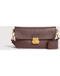 Coccinelle - Grained Leather Minibag C-Me Lock Mini - Lyst