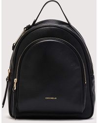 Coccinelle - Rucksack Aus Genarbtem Leder Malory Medium - Lyst