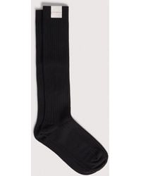 Coccinelle - Cotton-Blend Socks Ribbed Knee Socks - Lyst