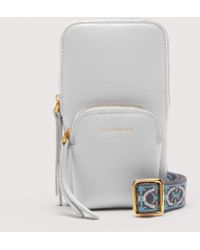 Coccinelle - Handytasche Aus Genarbtem Leder Pixie - Lyst