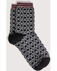 Coccinelle - Cotton-Blend Socks Monogram - Lyst