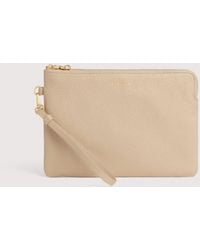 Coccinelle - Grained Leather Pouch C-Me Softy Medium - Lyst