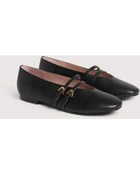 Coccinelle - Smooth Leather Ballet Flats Risako - Lyst