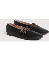 Coccinelle - Smooth Leather Ballet Flats Risako - Lyst