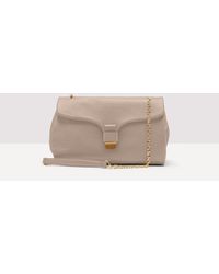 Coccinelle - Grained Leather Shoulder Bag Neofirenze Soft Large - Lyst