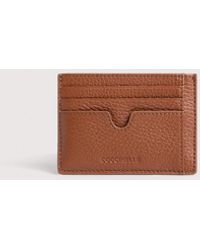 Coccinelle - Grainy Leather Card Holder Smart To Go Small - Lyst