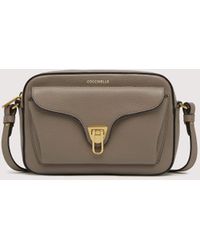 Coccinelle - Umhängetasche Aus Genarbtem Leder Beat Small - Lyst