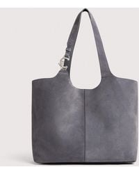 Coccinelle - Suede And Grained Leather Tote Bag C-Easy Large - Lyst