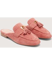 Coccinelle - Suede Open Loafers Beat Suede - Lyst