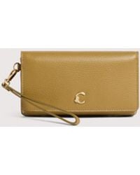 Coccinelle - Grained Leather Pouch C-Me Small - Lyst