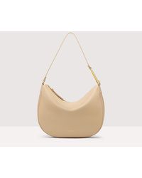 Coccinelle - Grained Leather Shoulder Bag Priscilla Medium - Lyst