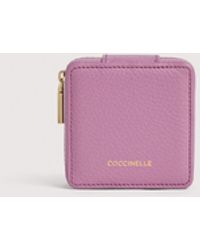 Coccinelle - Grained Leather Jewellery Case Jewelry Small - Lyst