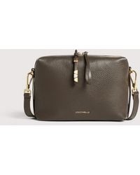 Coccinelle - Grained Leather Crossbody Bag Nory Small - Lyst