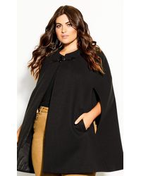city chic cape jacket