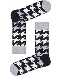 Happy Socks Dogtooth Socks - Black