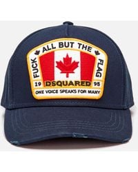 DSquared² Canadian Patch Baseball Cap Navy - Blue