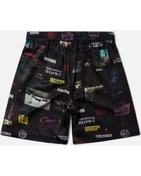 Aries - Motel Luxe Viscose-Blend Shorts - Lyst