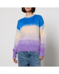 Isabel Marant - Drussell Intarsia-Striped Knit Jumper - Lyst