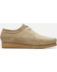Clarks - Suede Weaver Shoes - Lyst